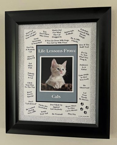 Life Lessons From Cats
8'x10" Digital Download

