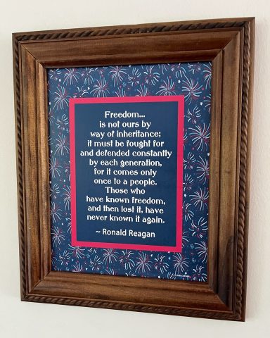 Ronald Reagan 02 – Lessons From Patriots Ronald Reagan – Lessons From Patriots
5"x7" | 8"x10" | 11"x14" Digital Download
