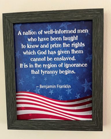 Ben Franklin 02 – Lessons From Patriots Ben Franklin – Lessons From Patriots
5"x7" | 8"x10" | 11"x14" Digital Download