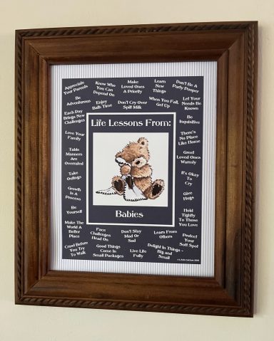 LFBAB03 - Life Lessons From Babies Life Lessons From Babies
8”x10” | 11”x14” Digital Download